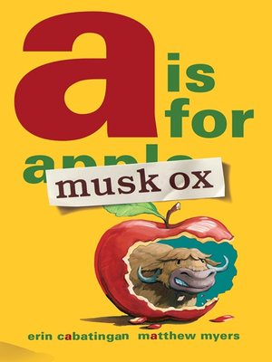 cover image of A Is for Musk Ox
